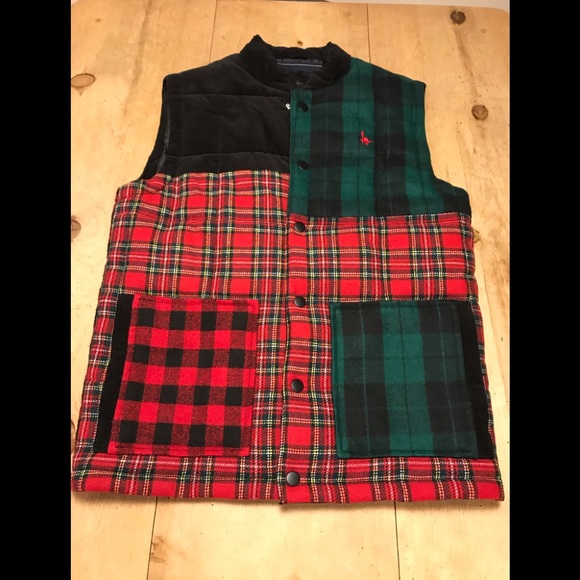 Jack Wills Jackets & Blazers - Jack Wills Vest / multi plaid Size S